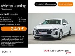 Gletscherweiß metallic Gebraucht 2025 Audi A5 Sport Limousine | 46.819 € (Superpreis)