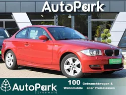 Rot Gebraucht 2008 BMW 120 Coupé Advantage Coupé | 9.999 € (Fairer Preis)