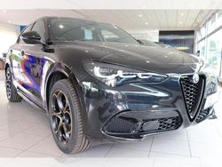 Schwarz (nero vulcano, metallic (408)) Neu 2025 Alfa Romeo Stelvio SUV | 59.900 € (Fairer Preis)