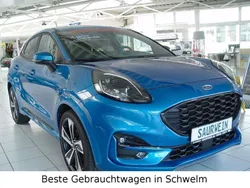 Blau metallic Gebraucht 2021 Ford Puma ST-Line Coupé | 29.490 €