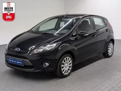 Schwarz (pantherschwarzmet.) Gebraucht 2012 Ford Fiesta Kleinwagen | 5.480 € (Etwas zu teuer)
