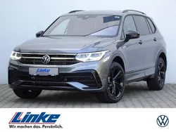 Platinum grey metallic Gebraucht 2024 VW Tiguan Allspace R-line SUV | 46.290 € (Etwas zu teuer)