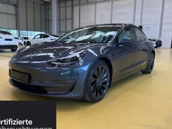 Silber Gebraucht 2021 Tesla Model 3 Performance Limousine | 30.700 € (Fairer Preis)