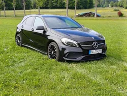 Schwarz Gebraucht 2016 Mercedes A220 AMG line Limousine | 15.900 € (Guter Preis)