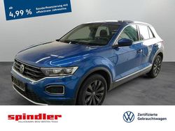 Blau Gebraucht 2021 VW T-Roc Sportline SUV | 26.660 € (Etwas zu teuer)