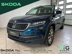 Blau Gebraucht 2021 Skoda Kodiaq Clever SUV | 30.899 € (Guter Preis)