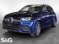 Brillantblau metallic Gebraucht 2021 Mercedes GLE350e AMG SUV | 58.890 € (Superpreis)