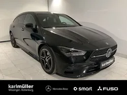 Lack kosmosschwarz Gebraucht 2024 Mercedes CLA200 Shooting Brake AMG Kombi | 35.990 € (Etwas zu teuer)