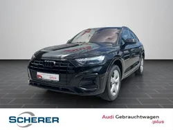 Mythosschwarz metallic (metallic) Gebraucht 2024 Audi Q5 Sportback Ambiente SUV | 54.500 € (Etwas zu teuer)