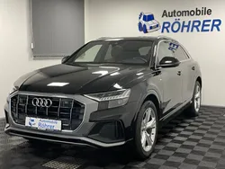 Mythosschwarz metallic Gebraucht 2021 Audi Q8 S-Line SUV | 55.900 € (Superpreis)