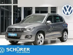 Pepper grey metallic Gebraucht 2013 VW Tiguan R-line SUV | 14.987 € (Etwas zu teuer)