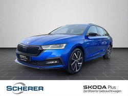Raceblau metallic Gebraucht 2022 Skoda Octavia SportLine Kombi | 25.480 € (Teuer)