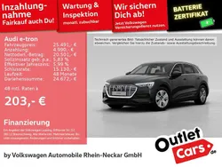 Brillantschwarz Gebraucht 2022 Audi e-tron SUV | 25.491 € (Guter Preis)
