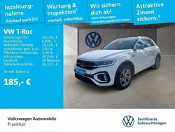 Pure white/schwarz Gebraucht 2024 VW T-Roc R-line SUV | 30.910 € (Fairer Preis)