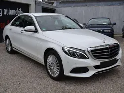 Polarweiss unilack Gebraucht 2015 Mercedes C180 Exclusive Limousine | 18.900 € (Fairer Preis)