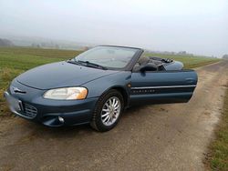 Blau Gebraucht 2001 Chrysler Sebring Cabriolet Cabrio | 4.200 € (Etwas zu teuer)