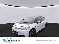 Gletscherweiß metallic / schwarz (metallic) Gebraucht 2021 VW ID.3 Pro Kleinwagen | 16.990 € (Fairer Preis)