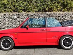 Rot Gebraucht 1991 VW Golf Cabriolet Sportline Cabrio | 16.500 €