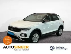 Pure white Gebraucht 2024 VW T-Roc Life SUV | 23.770 € (Guter Preis)