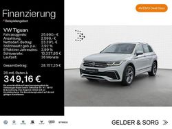 Pure white Gebraucht 2022 VW Tiguan R-line SUV | 25.990 € (Guter Preis)