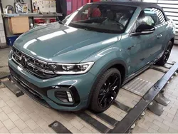 Petroleum blue metallic Gebraucht 2024 VW T-Roc Cabriolet R-line Cabrio | 35.980 € (Fairer Preis)