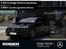 Schwarz / obsidianschwarz Gebraucht 2024 Mercedes EQS580 Premium Plus SUV | 104.875 € (Fairer Preis)