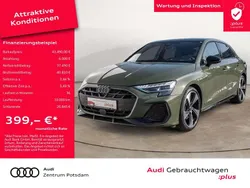 Distriktgruen Gebraucht 2024 Audi A3 Sportback S-Line Limousine | 43.490 € (Etwas zu teuer)
