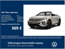 Weiß Neu 2025 VW T-Roc Cabriolet R-line Cabrio | 42.990 € (Guter Preis)