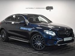 Cavansitblau metalliclack Gebraucht 2016 Mercedes GLC220 AMG line Coupé | 32.700 € (Fairer Preis)