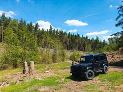 Schwarz Gebraucht 2000 Land Rover Defender S SUV | 14.999 €