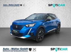 Blau Gebraucht 2021 Peugeot e-2008 GT SUV | 18.200 € (Fairer Preis)