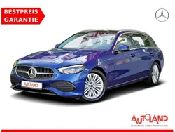 Spektralblau metallic (metallic) Gebraucht 2022 Mercedes C220 Avantgarde Kombi | 35.950 € (Fairer Preis)