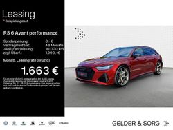 Grenadinerot metallic Neu 2025 Audi RS6 Performance Kombi | 149.690 € (Superpreis)