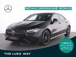 Schwarz metalliclack kosmossch Gebraucht 2024 Mercedes CLA200 AMG Coupé | 39.995 € (Fairer Preis)