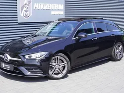 Nachtschwarz unilack Gebraucht 2020 Mercedes CLA220 Shooting Brake AMG line Kombi | 29.990 € (Teuer)
