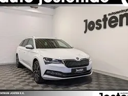 Weiß (moonweiss metallic) Gebraucht 2024 Skoda Superb Style Kombi | 37.490 € (Teuer)