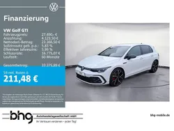 Pure white Gebraucht 2022 VW Golf VIII GTI Limousine | 27.490 € (Guter Preis)