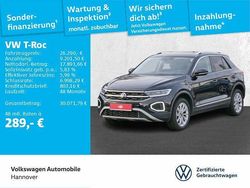 Deep black perleffekt Gebraucht 2023 VW T-Roc Style SUV | 24.950 € (Guter Preis)
