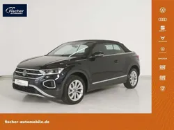 Schwarz Gebraucht 2024 VW T-Roc Cabriolet Style Cabrio | 31.480 € (Guter Preis)