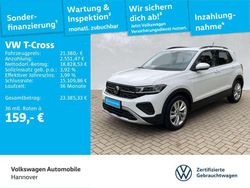 Pure white Gebraucht 2024 VW T-Cross Life SUV | 21.380 € (Fairer Preis)