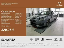Magnetic grau metallic Gebraucht 2022 Cupra Leon VZ Limousine | 26.490 € (Fairer Preis)