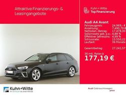 Mythosschwarz metallic Gebraucht 2022 Audi A4 S-Line Kombi | 24.950 € (Superpreis)