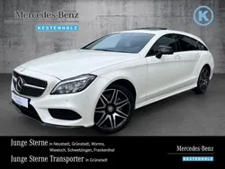 Designo diamantweiß bright Gebraucht 2017 Mercedes CLS350 AMG Kombi | 34.880 €