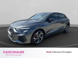 Grau Gebraucht 2022 Audi A3 Sportback e-tron S-Line Limousine | 28.490 € (Fairer Preis)
