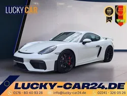 Carraraweiss perleffekt (metallic) Gebraucht 2023 Porsche Cayman GT4 Coupé | 117.740 € (Superpreis)