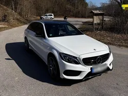 Weiß Gebraucht 2014 Mercedes C220 AMG line Kombi | 17.500 € (Teuer)