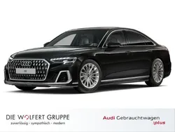 Mythosschwarz metallic Gebraucht 2024 Audi A8 Ambiente Limousine | 67.880 € (Superpreis)