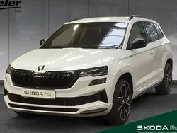 Moonweiß perleffekt Gebraucht 2023 Skoda Karoq SportLine SUV | 36.950 € (Teuer)