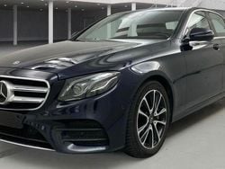 Blau Gebraucht 2017 Mercedes E400 AMG line Limousine | 28.500 € (Guter Preis)