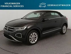 Schwarz Gebraucht 2023 VW T-Roc Cabriolet Style Cabrio | 30.990 € (Fairer Preis)
